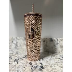 Starbucks Rose Gold Studded Cup